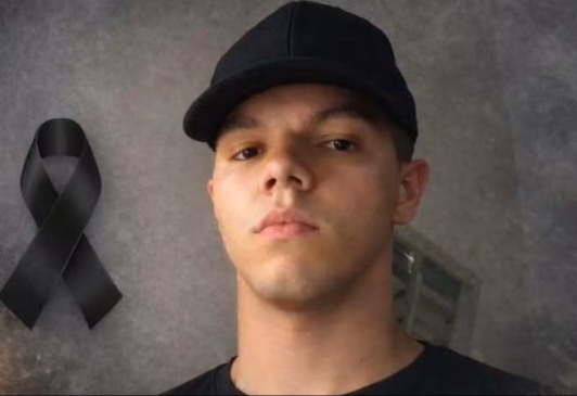 Acidente aconteceu nesta quinta-feira (2) em unidade da Masterboi — Foto: Reprodução/Instagram Colégio Estadual Dr. Hélio Souza Bueno