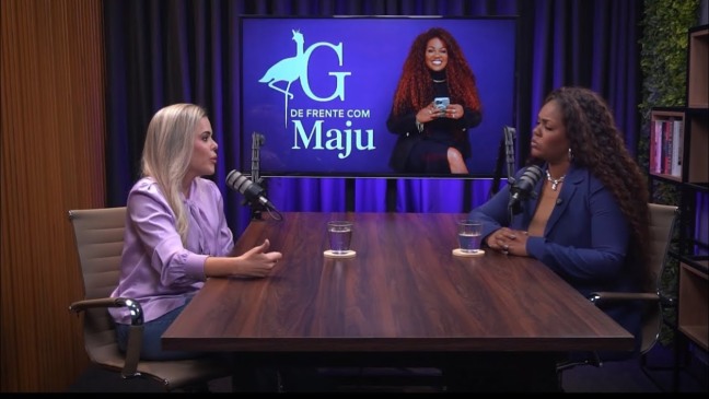 Luana Nunes no De Frente com Maju