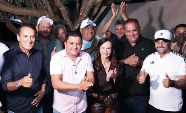 Gazeta Eleições: Juntos, Dorinha, Gaguim e Gomes recebem apoio de prefeito e maioria dos vereadores em Rio dos Bois: “aqui é maioria absoluta fechada 100% com os três”