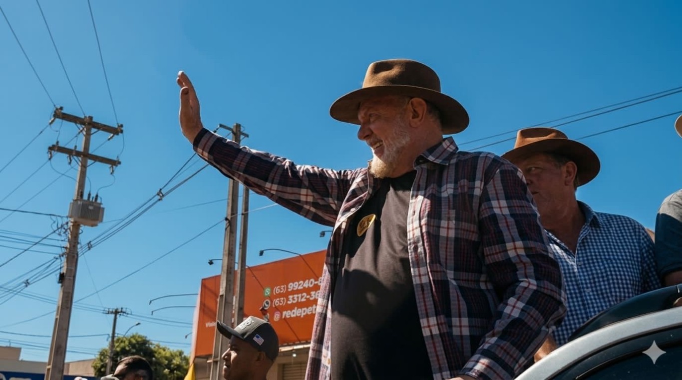 Mauro Carlesse participa de cavalgada em Gurupi e reforça ligação com a cidade, a cultura e o agro tocantinense Mauro Carlesse participa de cavalgada em Gurupi e reforça ligação com a cidade, a cultura e o agro tocantinense