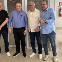 Mauro Carlesse recebe CEO da Pado, uma das maiores empresas de seguran&ccedil;a do Brasil, e discute investimentos para o Tocantins