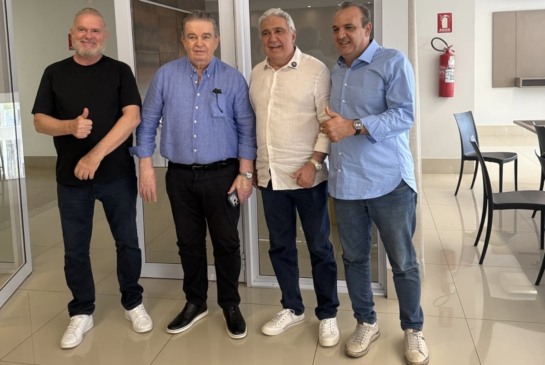 Mauro Carlesse recebe CEO da Pado, uma das maiores empresas de segurança do Brasil, e discute investimentos para o Tocantins