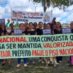 Sem reajuste do piso, professores iniciam greve a partir desta sexta em cidade do TO