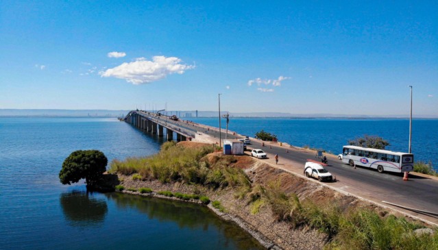  Com mais de 65% das obras concluídas, Governo do Tocantins avança para nova etapa da duplicação da Ponte Siqueira Campos - Foto: Adilvan Nogueira/Governo do Tocantins