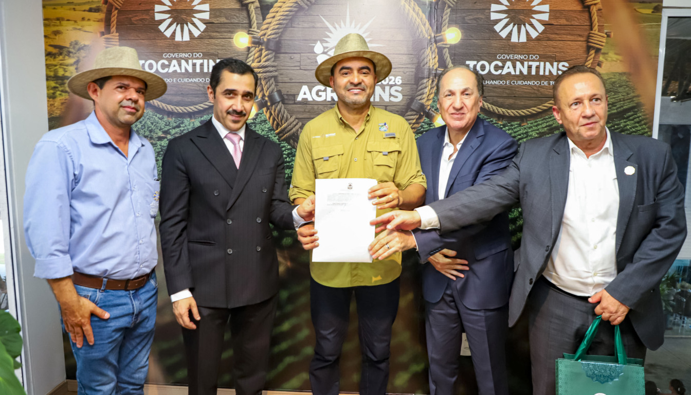 Governador Wanderlei Barbosa destacou que a iniciativa amplia oportunidades no mercado internacional e fortalece a produção tocantinense - Foto: Antônio Gonçalves/Governo do Tocantins