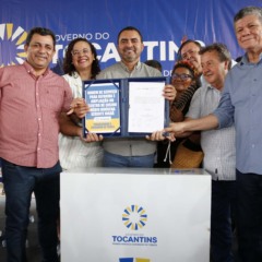 Governador Wanderlei Barbosa destacou que a reforma e amplia&ccedil;&atilde;o do Cemix representam um investimento no futuro da educa&ccedil;&atilde;o ind&iacute;gena - Foto: M&aacute;rcio Vieira/ Governo do Tocantins