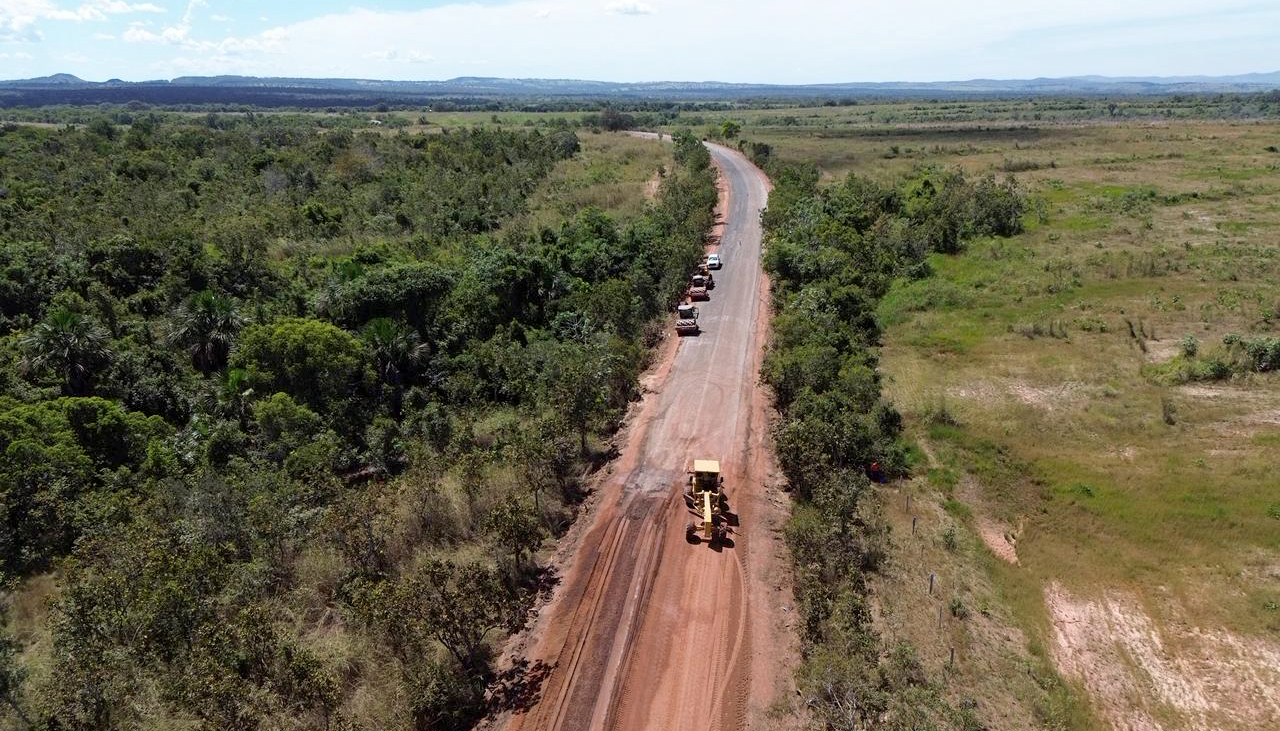 Investimentos de mais de R$ 15 milhões modernizam um dos principais corredores rodoviários do Tocantins - Foto:Genilson Sales/Governo do Tocantins