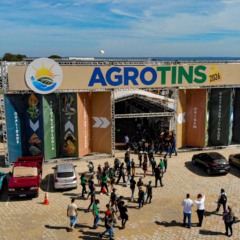Agrotins 2026 re&uacute;ne inova&ccedil;&atilde;o, tecnologia, sustentabilidade, capacita&ccedil;&otilde;es t&eacute;cnicas e oportunidades de neg&oacute;cios - Foto: Adilvan Nogueira/Governo do Tocantins 