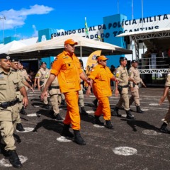 Pol&iacute;cia Militar do Tocantins (PMTO) e do Corpo de Bombeiros Militar do Tocantins (CBMTO) - Foto: Esequias Ara&uacute;jo/Governo do Tocantins 