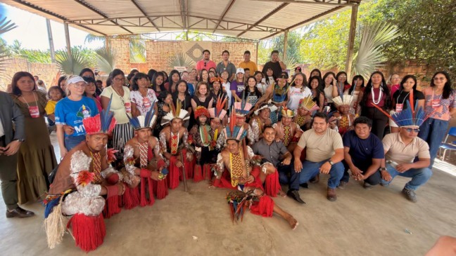 A Aldeia Canoanã é considerada uma das maiores aldeias do povo Javaé, reunindo cerca de 180 famílias indígenas - Foto: Lorena Lira/Governo do Tocantins