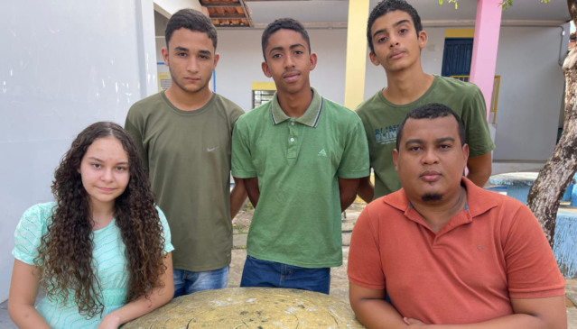Equipe estudando com foco para representar o Tocantins da melhor forma - Foto: divulgação/Seduc/Governo do Tocantins