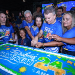 Taquari completa 24 anos e recebe pra&ccedil;a nova; Eduardo Siqueira refor&ccedil;a&nbsp;compromisso de continuar olhando para todas as regi&otilde;es de Palmas