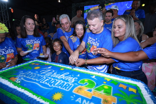 Taquari completa 24 anos e recebe praça nova; Eduardo Siqueira reforça compromisso de continuar olhando para todas as regiões de Palmas