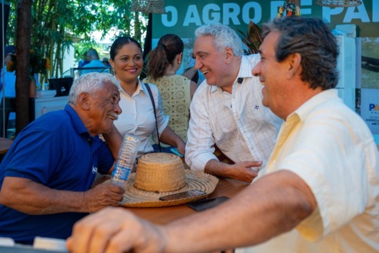Laurez visita Agrotins e elogia evento: “mostra a força do Tocantins para o Brasil”