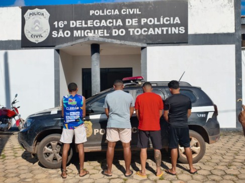 Mandados foram cumpridos em São Miguel do Tocantins e Maurilândia - Foto: Divulgação PCTO