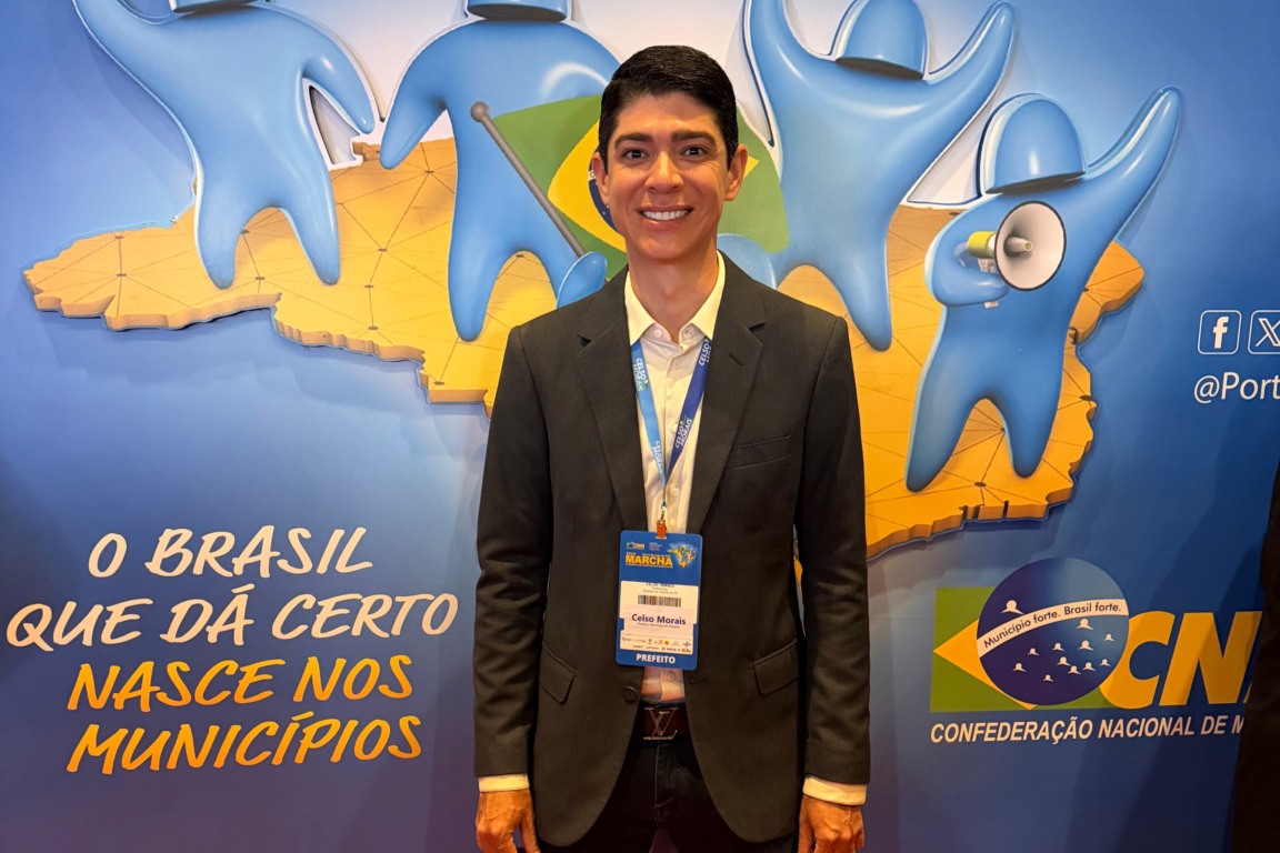 Celso Morais participa da XXVII Marcha a Brasília e destaca importância do fortalecimento dos municípios Celso Morais participa da XXVII Marcha a Brasília e destaca importância do fortalecimento dos municípios