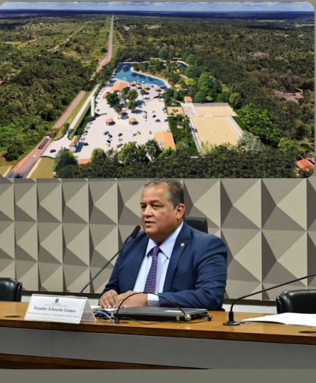 Indicado por Eduardo Gomes, recurso para revitalização do Parque das Águas em Araguaína é empenhado