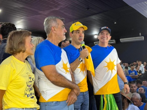 Vicentinho faz discurso com pegada emocional e de pertencimento, defende melhorias em várias áreas e avisa: “Nossa caminhada é sem ódio e sem medo”; Veja como foi!