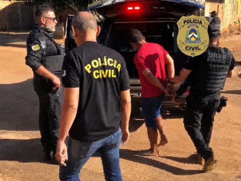 Homem foi capturado após investigações da Polícia Civil do Tocantins - Foto: PCTO 