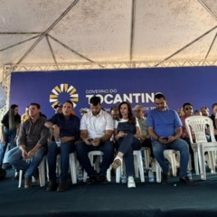 Ordem de servi&ccedil;o para amplia&ccedil;&atilde;o de escola em Almas tem troca de elogios e acenos da base a Wanderlei e Dorinha; Eduardo Gomes: &ldquo;esse grupo aqui &eacute; que est&aacute; trabalhando de verdade&rdquo;