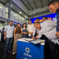 Eduardo Gomes celebra entrega do campus da Unitins em Dian&oacute;polis e anuncia R$ 10 milh&otilde;es, metade vai para centro de pesquisa em minera&ccedil;&atilde;o