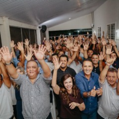 Em Arraias, Dorinha relembra trajet&oacute;ria, ganha depoimentos de confian&ccedil;a no projeto e chega a estimativa de apoio de 90% dos prefeitos da regi&atilde;o