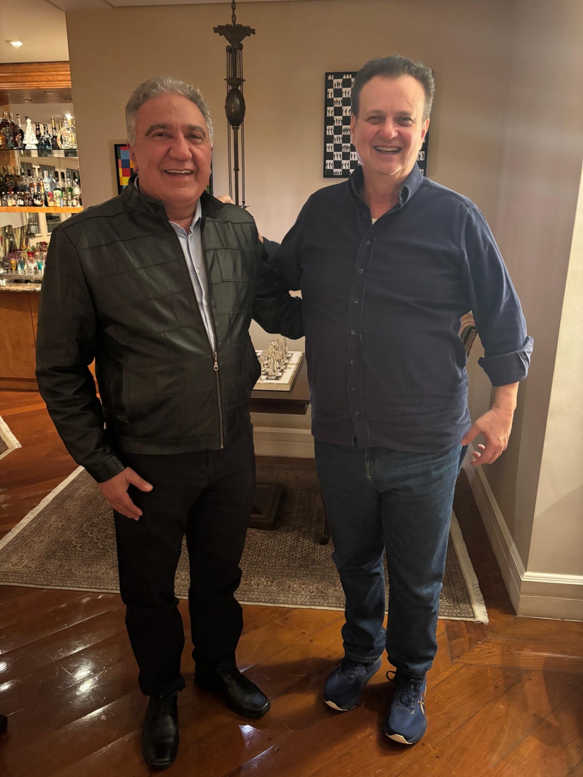 Laurez Moreira alinha detalhes da pré campanha com Kassab Laurez Moreira alinha detalhes da pré campanha com Kassab