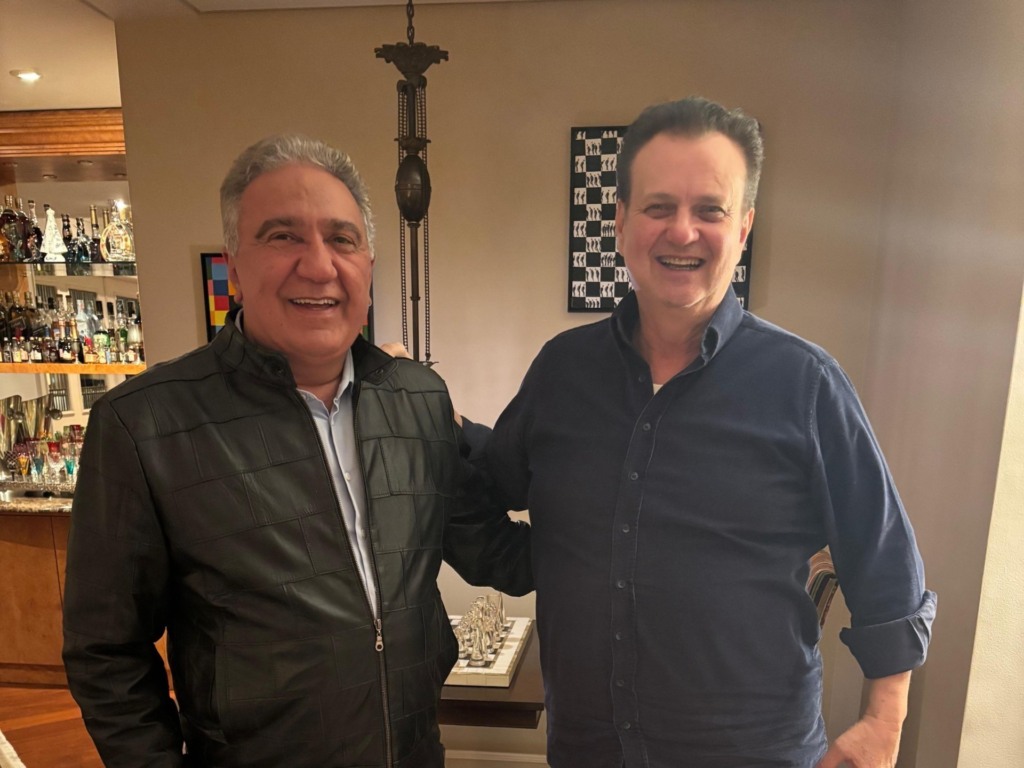 Laurez Moreira alinha detalhes da pré-campanha com Kassab Laurez Moreira alinha detalhes da pré-campanha com Kassab