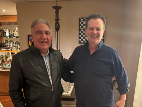 Laurez Moreira alinha detalhes da pré-campanha com Kassab