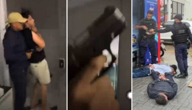 Assaltantes usam live de loja para negociar rendição durante roubo com reféns em Araguaína