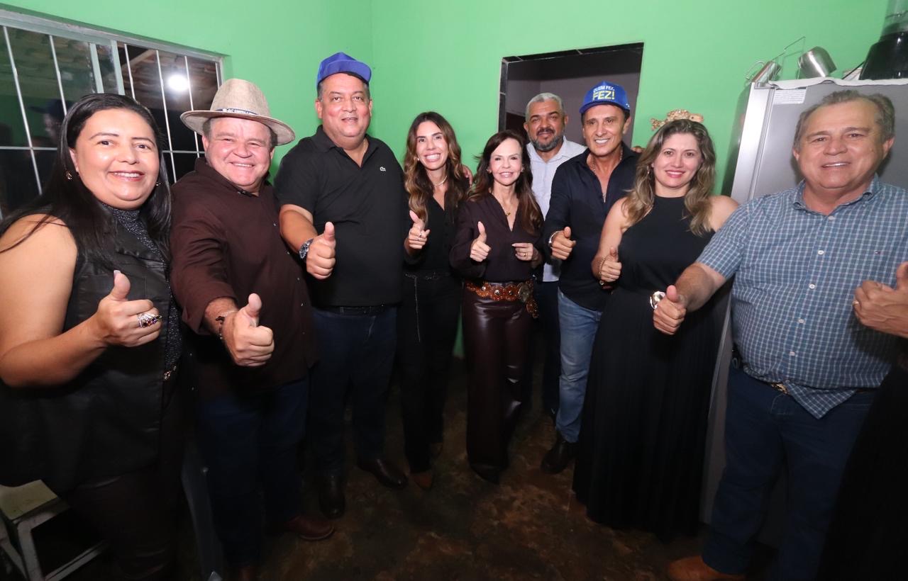 “Gigante” nas bases: Eduardo Gomes fortalece projeto de reeleição em Rio dos Bois afinado com grupo governista, Gaguim e Dorinha 