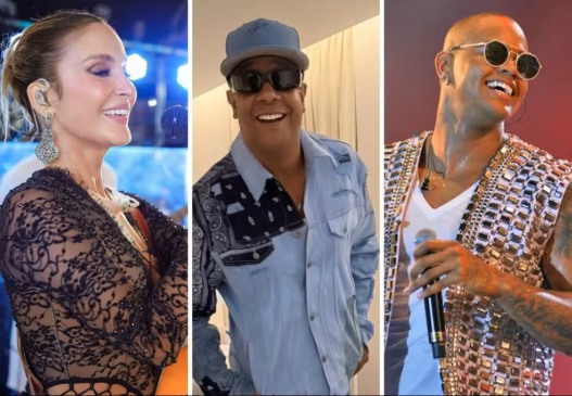 Claudia Leitte, Psirico e Léo Santana são confirmados no Miracaxi 2026 — Foto: Reprodução/Instagram