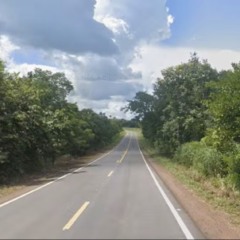 Trecho da TO-336 em Guara&iacute;, na regi&atilde;o centro-norte do Tocantins &mdash; Foto: Reprodu&ccedil;&atilde;o/Google Street View