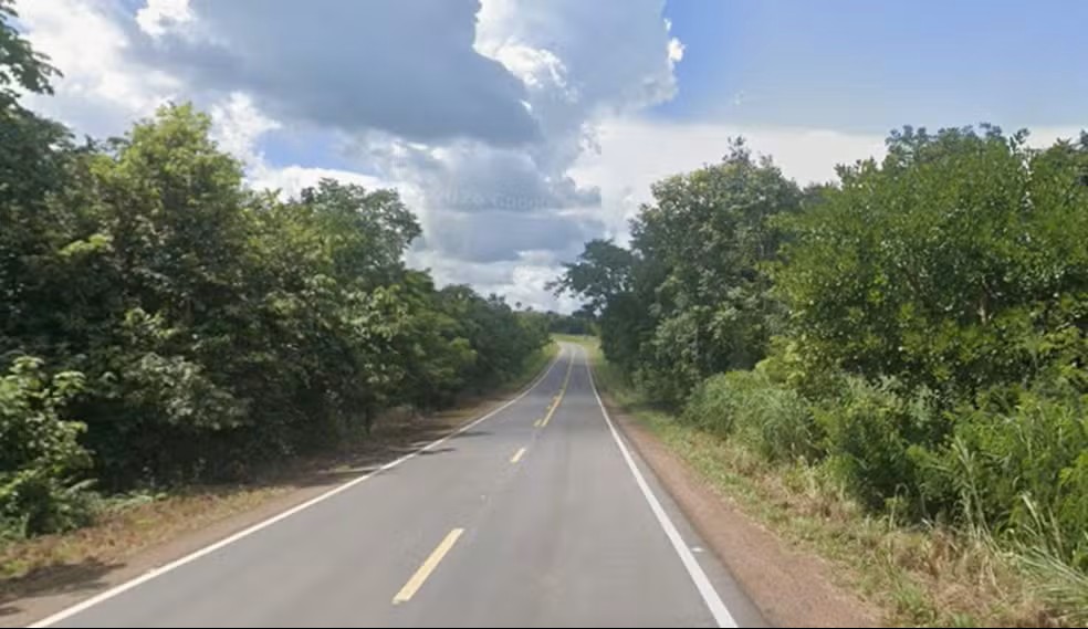 Trecho da TO-336 em Guaraí, na região centro-norte do Tocantins — Foto: Reprodução/Google Street View