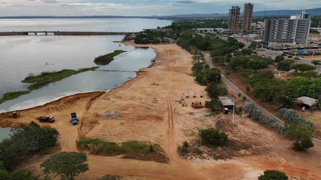 Praia da Graciosa terá faixa de areia ampliada e reforço na estrutura para temporada de férias na Capital
