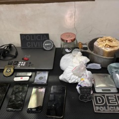 Opera&ccedil;&atilde;o Carteira Vazia foi deflagrada nesta quarta-feira, 17, para desarticular um grupo criminoso investigado por furtar criptomoedas por meio de um sofisticado esquema de fraude eletr&ocirc;nica - Foto: Pol&iacute;cia Civil/Divulga&ccedil;&atilde;o