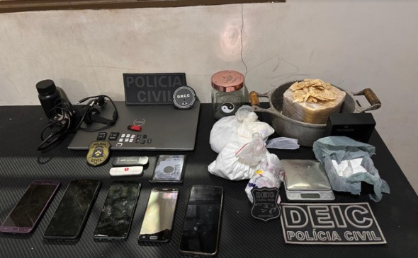 Operação Carteira Vazia foi deflagrada nesta quarta-feira, 17, para desarticular um grupo criminoso investigado por furtar criptomoedas por meio de um sofisticado esquema de fraude eletrônica - Foto: Polícia Civil/Divulgação