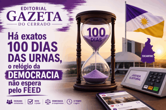 EDITORIAL GAZETA: Há exatos 100 dias das urnas, o relógio da democracia não espera pelo feed