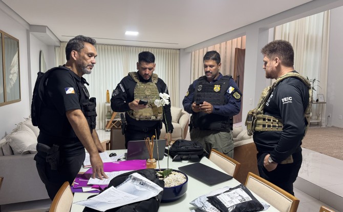 Operação Dolos foi deflagrada pela 1ª DEIC de Palmas - Foto: Hiago Muniz/Governo do Tocantins Operação Dolos foi deflagrada pela 1ª DEIC de Palmas - Foto: Hiago Muniz/Governo do Tocantins