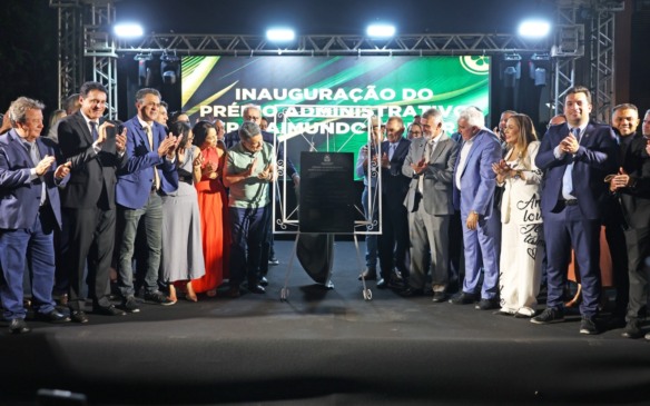“Obra magnífica que engrandece o Poder Legislativo”, afirma Vicentinho Alves ao parabenizar Amélio Cayres por novo prédio da Aleto