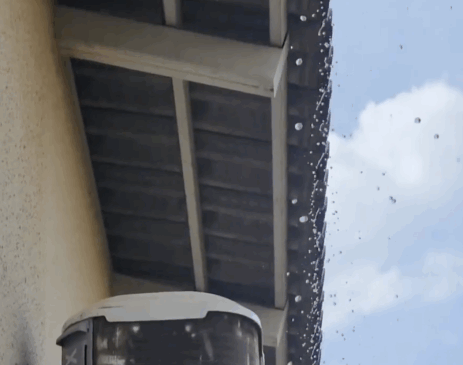 Nem refrescou, mas chamou atenção: chuva rápida cai em Palmas e surpreende moradores