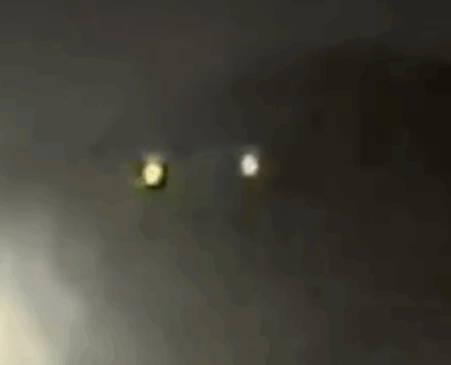 Luzes misteriosas no céu chamam atenção de morador e levantam curiosidade em cidade do norte do Tocantins