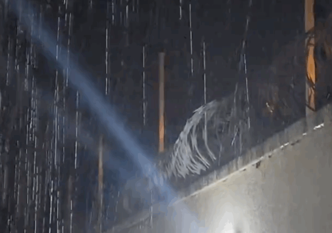 Chuva durante a madrugada confirma previsão e surpreende moradores de Palmas Chuva durante a madrugada confirma previsão e surpreende moradores de Palmas