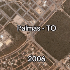 V&iacute;deo mostra crescimento de Palmas em 20 anos e impressiona ao revelar transforma&ccedil;&atilde;o da capital vista do espa&ccedil;o