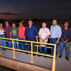 Com recursos de Eduardo Gomes, Barragem Taboca avan&ccedil;a em Formoso do Araguaia e senador agradece parceria do governador Wanderlei Barbosa