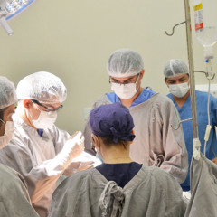 Cirurgia bari&aacute;trica &eacute; realizada por videolaparoscopia, t&eacute;cnica minimamente invasiva feita por pequenas incis&otilde;es no abd&ocirc;men, por onde s&atilde;o inseridos c&acirc;mera e instrumentos cir&uacute;rgicos - Luciana Barros/Governo do Tocantins