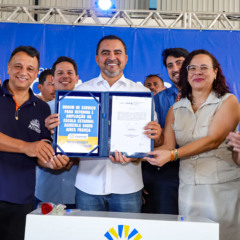 Governador Wanderlei Barbosa assina Ordem de Servi&ccedil;o para reforma e amplia&ccedil;&atilde;o da Escola Estadual Agr&iacute;cola David Aires Fran&ccedil;a, em Arraias, com investimento de R$ 3,5 milh&otilde;es - Foto: Ant&ocirc;nio Gon&ccedil;alves/Governo do Tocantins