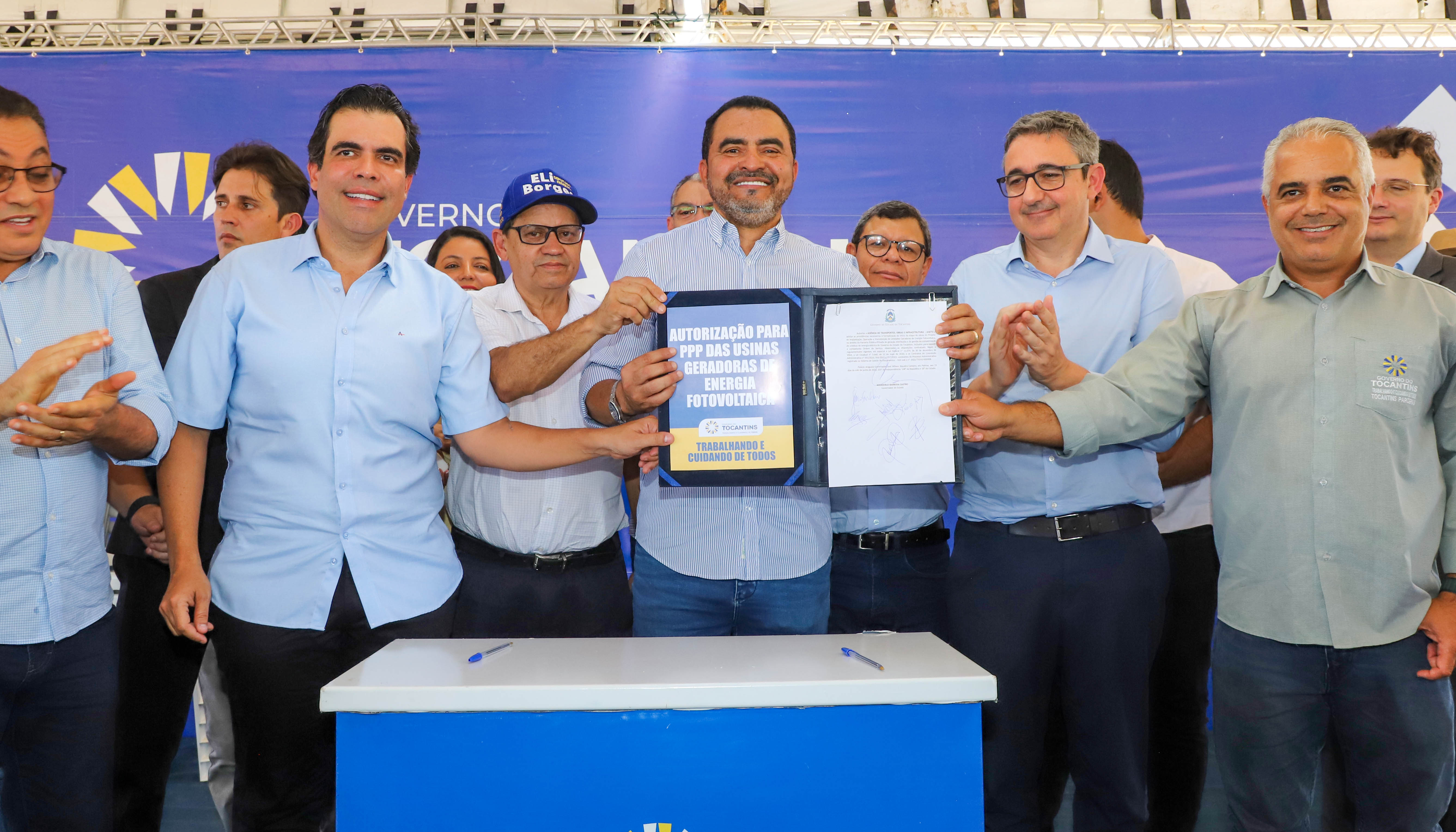 Governador Wanderlei autoriza implantação de usinas fotovoltaicas com investimento de R$ 157 milhões