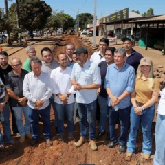 Governador Wanderlei Barbosa vistoria obras de revitaliza&ccedil;&atilde;o da TO-342 em Miracema do Tocantins - Foto: Aldemar Ribeiro/Governo do Tocantins