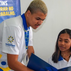 Programa Jovem Trabalhador possibilita o acesso &agrave; qualifica&ccedil;&atilde;o profissional e &agrave; experi&ecirc;ncia do primeiro emprego formal remunerado - Carlessandro Souza/Governo do Tocantins 